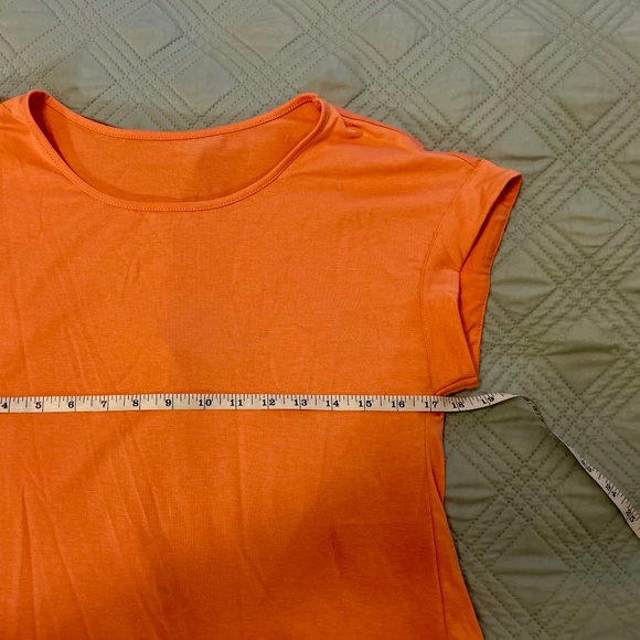 BUNDLE of Two Athletic Tees, NEVER WORN, Cuffed Short Sleeves, Size Small - Picture 2 of 5